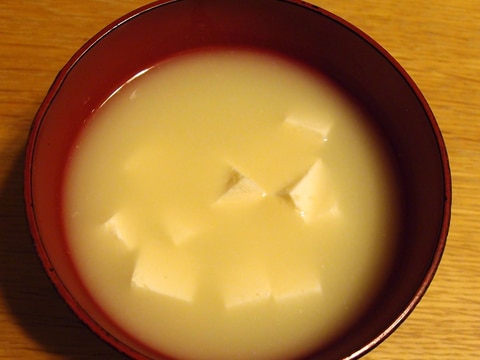 味噌漬けの味噌で作る美味しいお味噌汁